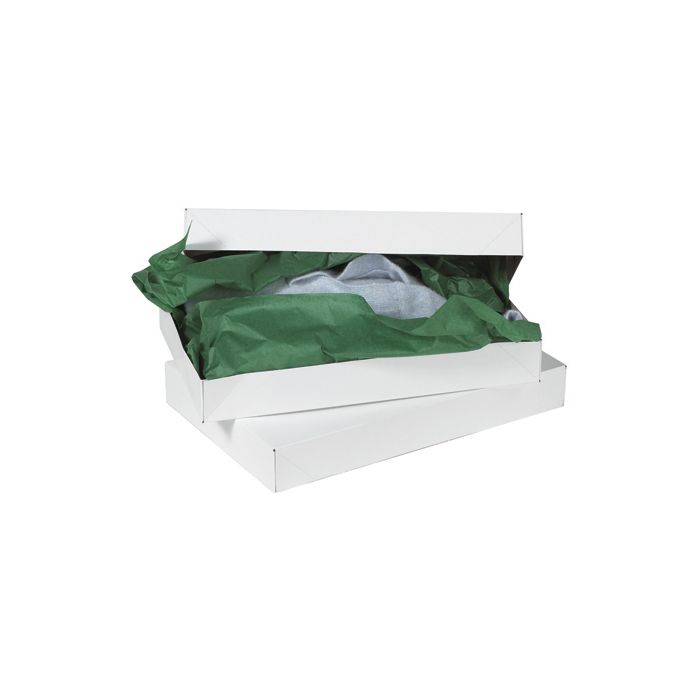 24" x 14" x 4" White Apparel Boxes