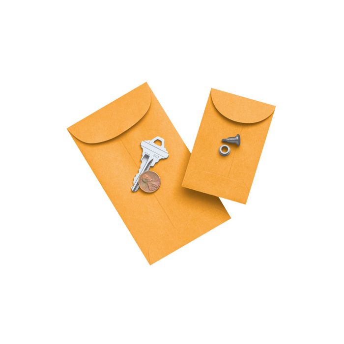 2 7/8" x 5 1/4" Kraft Gummed Envelopes