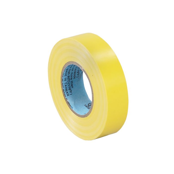 3/4" x 20 yds. Yellow Electrical Tape